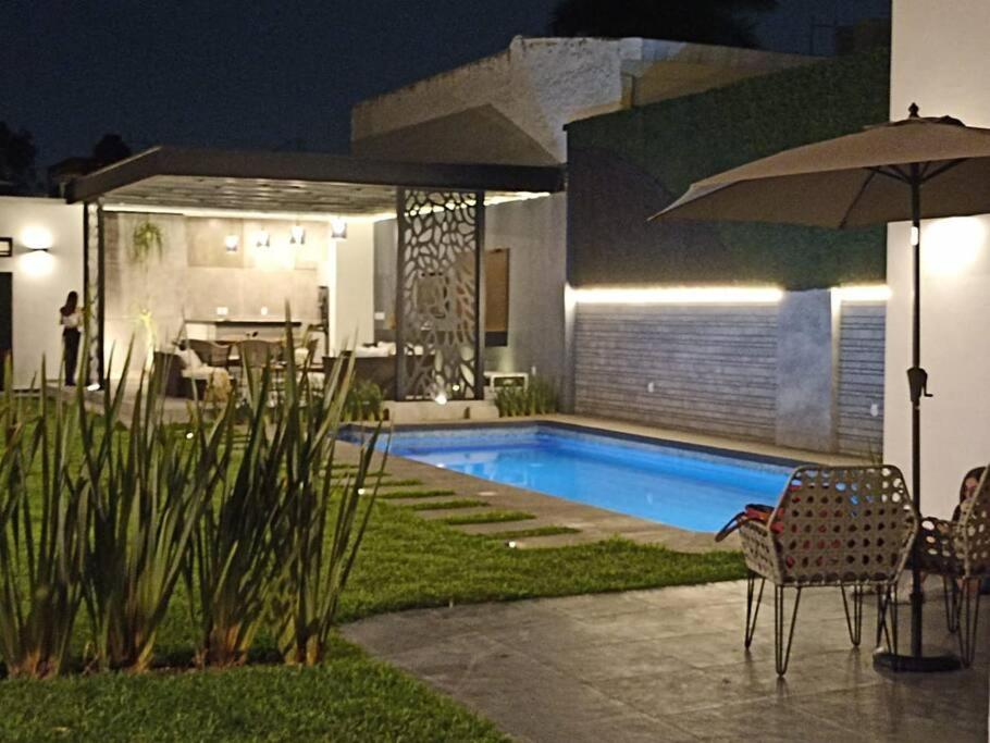 Casa Familiar Con Alberca Privada Climatizada Villa Guadalajara Kültér fotó